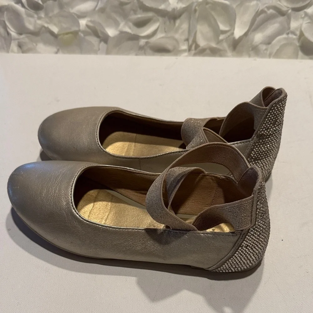 Copper Key Gold Kids Shoes